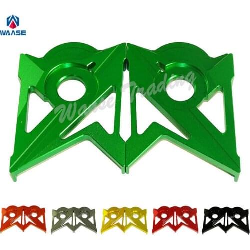Waase Motorcycle CNC Aluminum Chain Tensioner Adjuster Positioning Indicator For KAWASAKI Z800 Z 800 ZR800A 2013 2014 2015 2016
