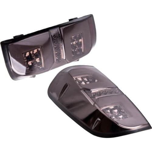 1Pair Smoke Tail Lamp Light Set For Toyota Hilux KUN26 SR SR5 Mk7 Workmate 2004-2015