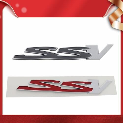 3D SSV VE VF for Commodore Monaro SSV car Hood Fender trunk Rear Bonnet Nameplate Decal Emblem Badge Sticker