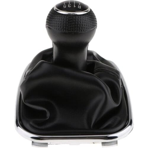 Brand New Durable Gear Shift Knob Shifter Boot Cover Stitch For VW Jetta