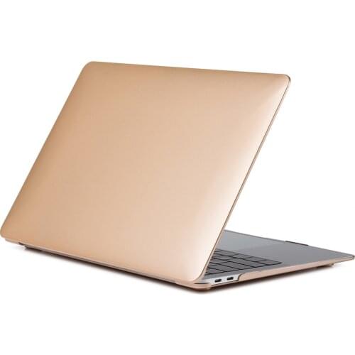 Laptop Case for Macbook Pro 13" A2338/Air 13" A2337/Pro 13"/15"/16"/Air 11/White A1342 Anti-fall Matte Gold Computer Hard Shell