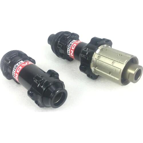D411SB-CL D412SB-CL M15 x 100mm M12 x 142mm SHN. 9s 10s 11s Novatec 411 412 center lock straight pull road disc hubs 24H 28H