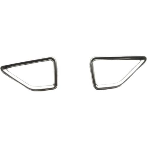 For Skoda KAROQ 2018 2019 2020 2021 Interior Accessories Styling Front Side Air Vent Bezel Garnish Panel Trim Cover Metal