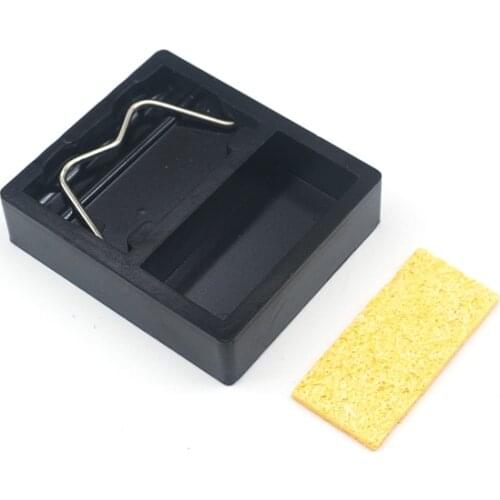Electric Soldering Iron Stand Holder Metal Support Station With Solder Sponge Soldering Iron Frame Small And Simple