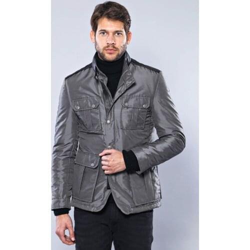 Four Buttons Fume Coat