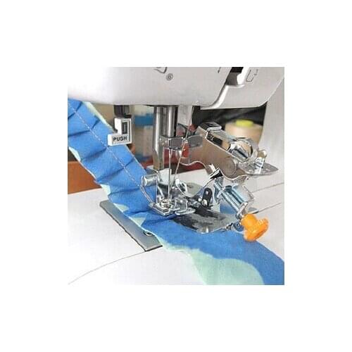 LEAGUE Ruffler Presser Foot Feet for Brother /JANOME/Singer Domestic Low Shank Sewing Machine