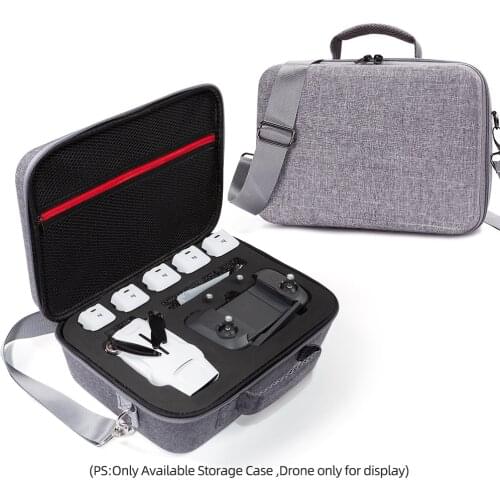 Drone Shoulder Bag For Fimi X8 Mini Portable Storage Bags Handbag Waterproof Carrying Case Box Hard Cover Accessories Gray Strap