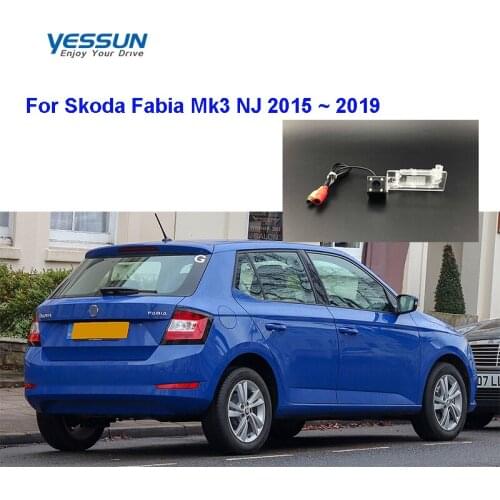 Yessun HD CCD Night Vision Car Rear View camera For Skoda Fabia Mk3 NJ 2015 ~2019 Reverse /Backup Camera