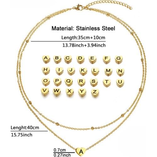 Ladies Necklace Popular Stainless Steel Chain Fashion Various Styles High Quality Jewelry