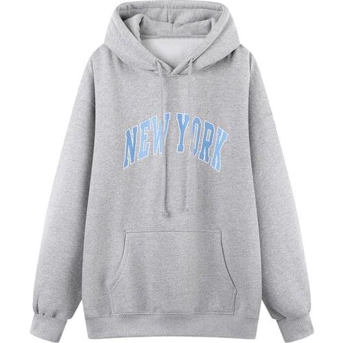 Oversize Women Soft Cotton Hooded Pullover 2021 Spring-autumn Fashion Ladies High Street Vintage Loose Pullover Printed Pullover