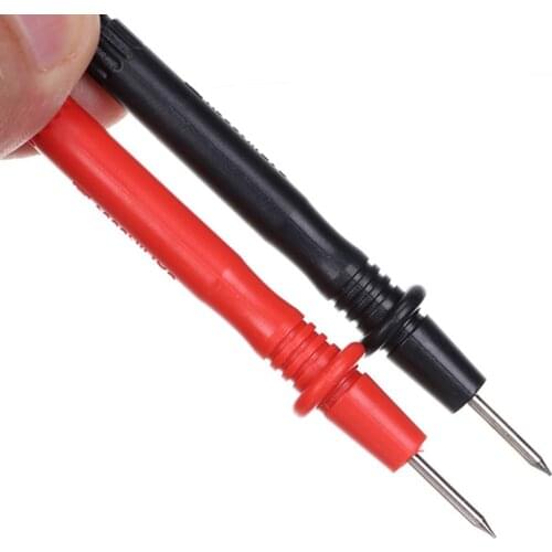 1 Pair Universal Probe Multimeter Test Lead 1000V 10A Wire Pen Cable For Digital Meter Needle Tip Meter Needles Test Leads