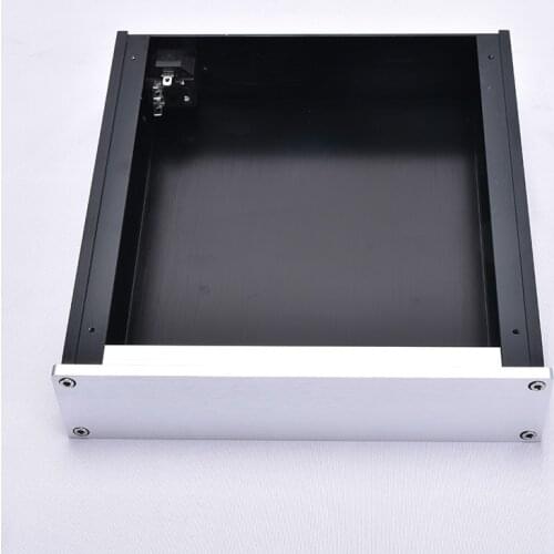 220*52*226MM All-aluminum Power Amplifier Chassis Preamp Case Amp Shell DIY DAC Box Amplifier Enclosure Audio House