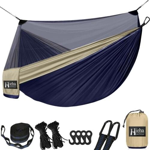 300*200cm Double Mosquito Hammock Summer Sleeping Bag Leisure Travel Hammock Outdoor Swing Portable Adult Hammock