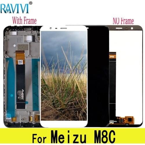 5.45" M8C LCD For MEIZU M8C LCD Display M809L M810H Touch Screen Digitizer Assembly Replacement For MEIZU M8C