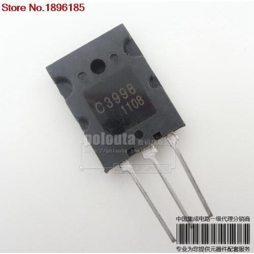5Pcs 2SC3998 C3998 TO-3P 25A/1500V NPN