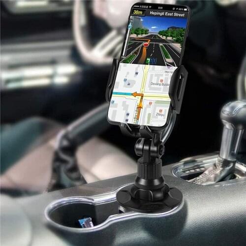 XMXCZKJ Gooseneck Cup Phone Mount Holder Universal Adjustable Cup Holder Cradle Car Mount for Iphone 11 Cup Holder Phone holder