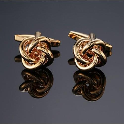 DY new High grade brand Brass material Gold roundles twist Cufflinks Mens French shirt Cufflinks free shipping