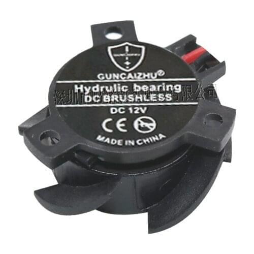 2pcs Hydrulic bearing 2510 25MM 25x25x10MM Graphics card Cooling fan 12V m.2 SSD Fan with 2pin