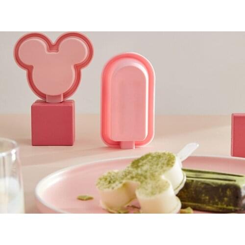 Ice Cream Molds Home-made Childrens Ice Trays Homemade Sorbet Popsicles Ice Cubes Ice Boxes Ice Cream Ice Pop Maker Mould