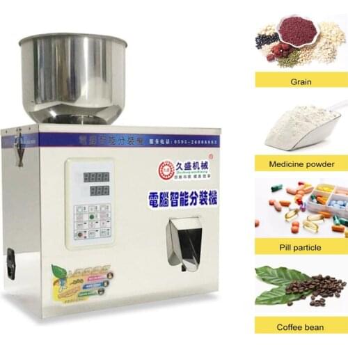 Powder Filling Machine Particle Dispenser Cereals Coffee Tea Medicinal Powder Seasoning Automatic Quantification Packing Machine