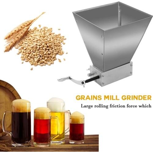 Whole Grains Mill Grinder Food Processors Superfine Large Manual Powder Machine Stainless Steel Malt Corn Food Grinder