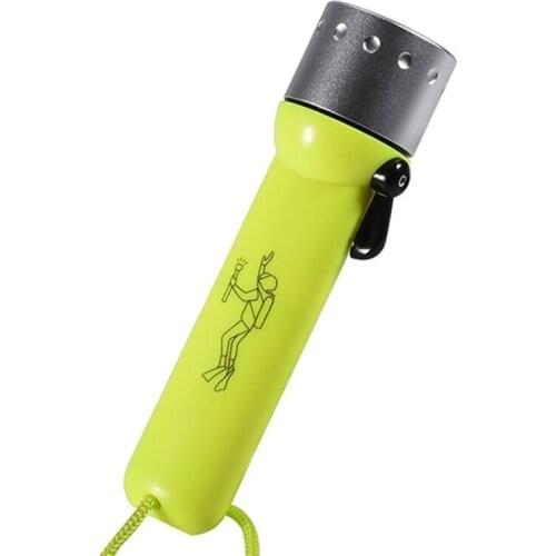 New Professional LED Waterproof Scuba Diver Diving Flashlight Underwater Torch
