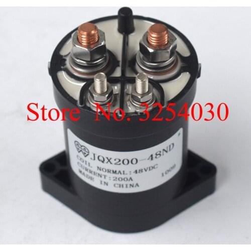 Supplying Made In China 48V 200A DC Contactor JQX200-48ND-001 Tektronix DC Contactor for HELI Electric Forklifts