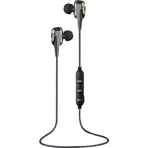 S10 Bluetooth Earphone Wireless Headphone For Phone IPX5 Dual Driver Headset With Mic Sport Earbuds Casque fone de ouvido