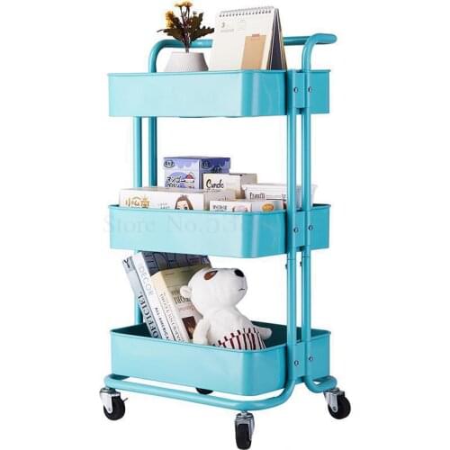 Storage Rack, Bedroom, Kitchen, Trolley, Storage Rack, Movable Bathroom, Wheelbarrow, Living Room Shelf