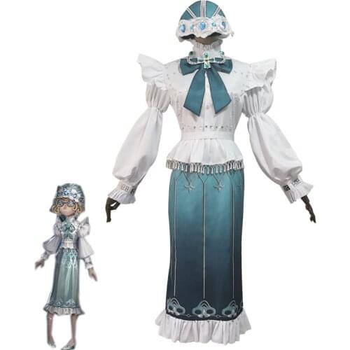 Game Identity V Architect The Minds Eye Helena Adams Cosplay Costume Women Cute Dress Hallween Carnival Uniforms Custom Made