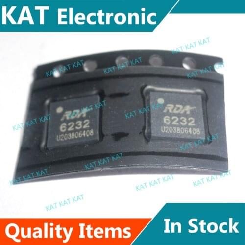 5PCS/Lot RDA6232 RDA 6232 QFN