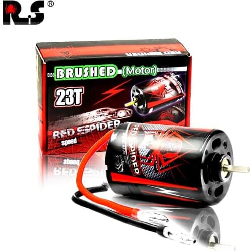 550 Brushed Motor 23T for 1:10 RC Crawler Axial SCX10 AXI03007 JL 90046 Traxxas Slash TRX4 TRX6 RC Car Parts