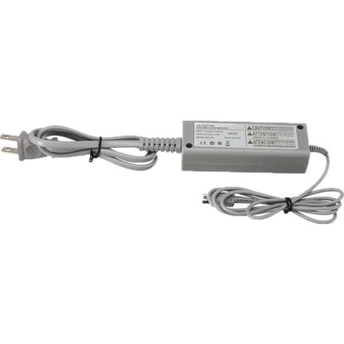 AC Charger Adapter For Wii U Gamepad Controller Joystick US EU Plug 100-240V Home Wall Power Supply