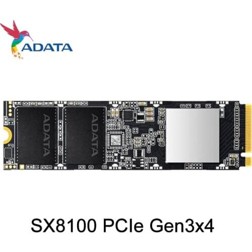 ADATA XPG SX8100 2TB 4TB 3D NAND NVMe Gen3x4 PCIe M.2 2280 SSD,R/W 3500/3000MB/s SSD