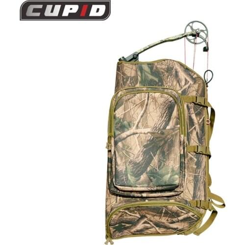 Compound Bow Case Archery Durable Canvas Bag Adjustable Strap Backpack Quick removal Compound Bow Bag