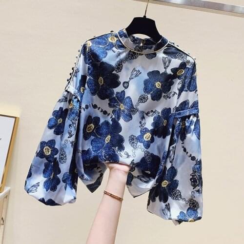 Dingaozlz Stand-up Collar Blouses