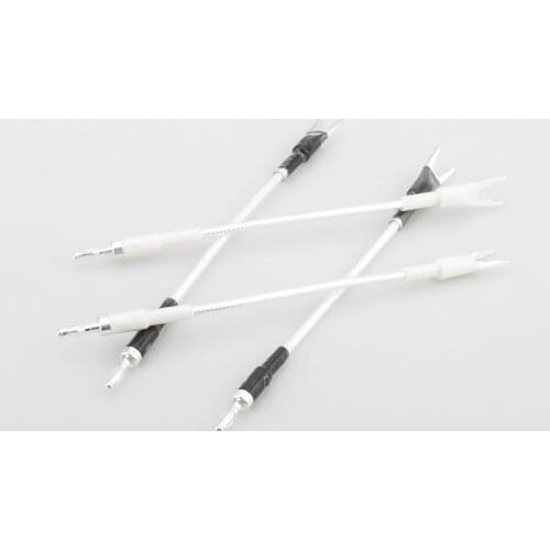 Audiocrast Odin JUMPER LINKS 4 x 20cm Jumper Cable OFC Speaker Cable Banana Plugs to spade plug Audio Cable HIFI