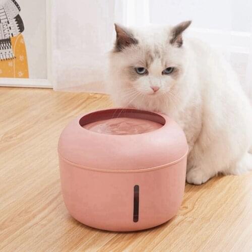 Pet small fountain electric Oxygen drinking fountain Automatic Ultra Quiet cat dog Feeder Bowl Drinker для кошек