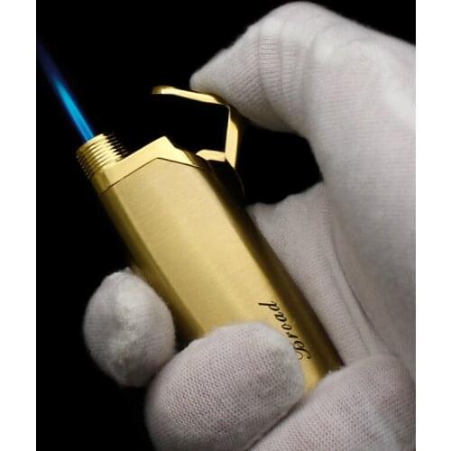 Torch Lighter Windproof Cigarette Lighters Refillable Butane Gas Jet Lighter Smoking Gadgets