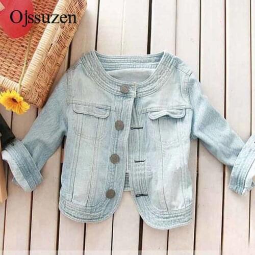 Spring Summer Vintage Cropped Denim Jacket Ladies Denim Coats Classical Jeans Jacket Women Basic Fashion Female Jackets Outwear