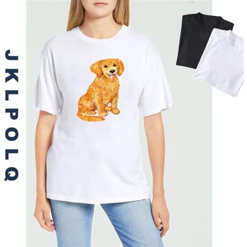 JKLPOLQ Summer Womens T-shirt Flowers Owl Animal Cartoon Clothes Lady Tops Woman Vintage Graphic Female Casual Tee