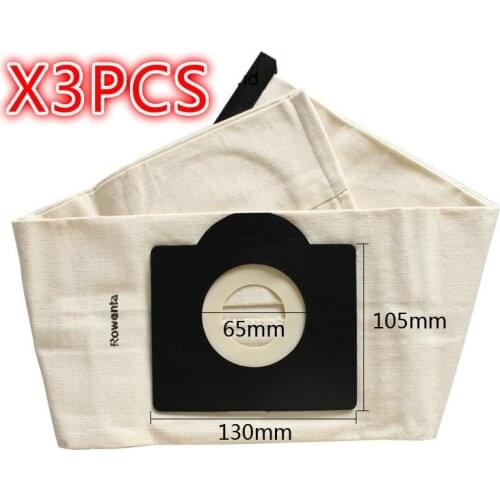 3 pcs washable KARCHER WD3 dust bags cloth MV3 SE4001 SE4002 6.959-130 A2200 A2500 A2600 A2900 A3100 Vacuum cleaner BAGS