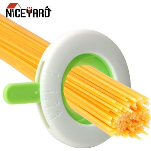 NICEYARD Spaghetti Measure Adjustable Controller Tool Plastic Pasta Noodle Measuring Tool