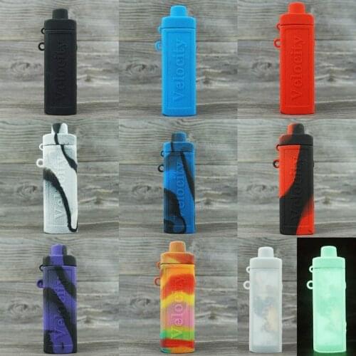 Oxva velocity Electronic Cigarette soft rubber silicone enclosu Sleeve Skin Cover Wrap Protective