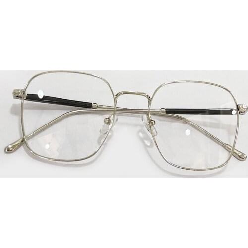 Square New Style Wrap Women Men Spectacle Eyeglass Brand Designer Alloy Frame Acrylic Optical Frame Gafas De Mujer