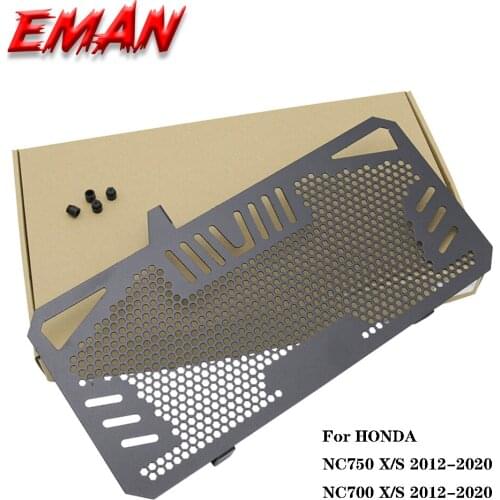 New Style Motorcycle Radiator Guard Grille Oil Cooler Cover Black For HONDA NC750X NC750S NC750 NC700 NC700S NC700X 2012-2020