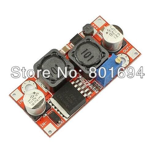 DC-DC Auto Boost Buck Converter 3-35V to 1.25-30V 2A 18W Full Range Regulator Step-up Step-down Power Supply Module LM2587