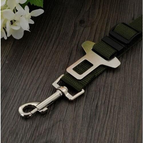 20PCS/lot special pet safety belt Adjustable Pet Cat Dog Car Safety Belt Leash travel Clip Car Safety Harness