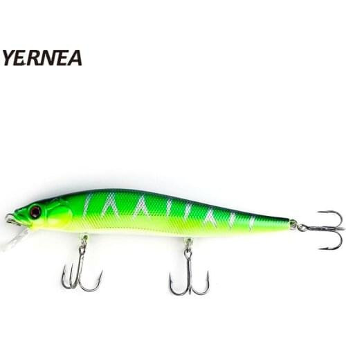 New Fishing Lures 5 Colors 1PCS 14cm 22.4g Minnow Wobblers 3D Eyes Artificial Bait Carp Fishing Tackle Crankbait Accessories