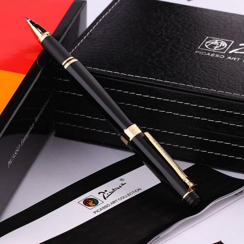Pimio Picasso 917 Roller Ball Pen with Original Gift Box Nice and High End Ballpoint Pens Free Shipping